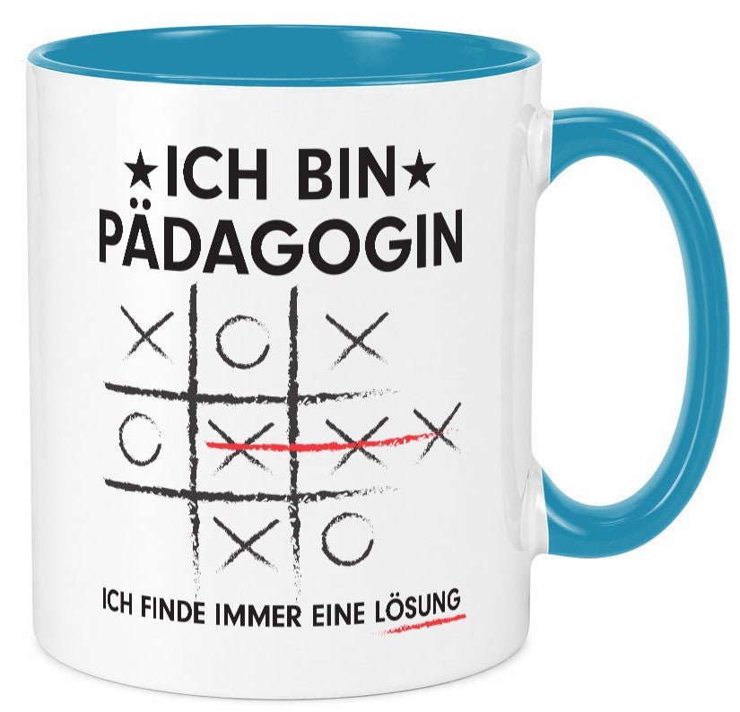 Löse Probleme: Pädagogin | Pädagogik Geschenkidee Humor Tasse