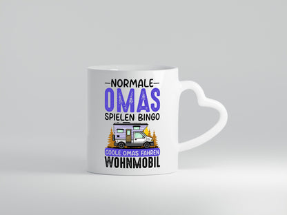 Coole Omas fahren Wohnmobil | Bingo Großmutter Humor Familie Geschenkidee Tasse