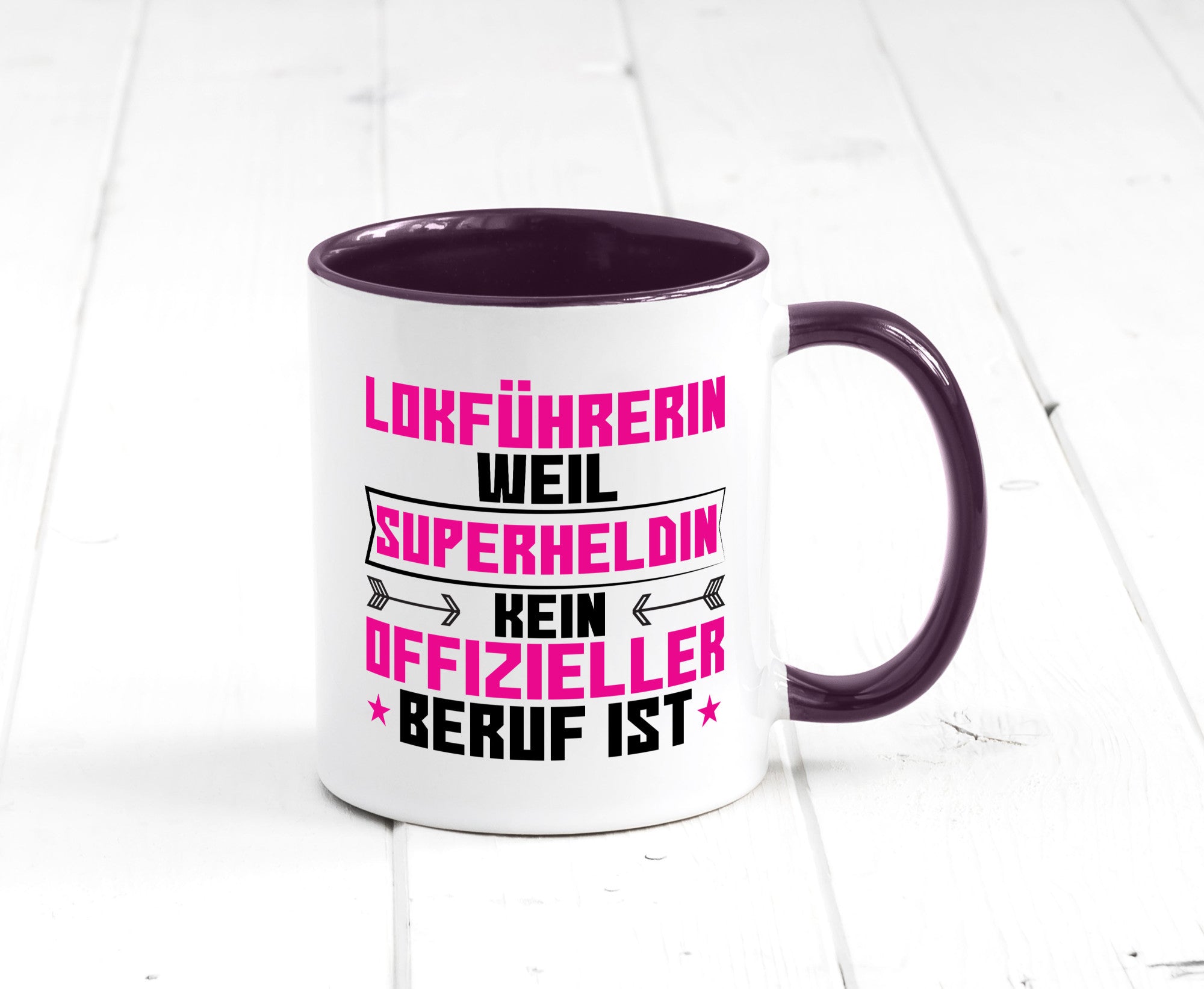 Superheldin Lokführerin | Zug Beruf Geschenk Arbeit Kollegen Büro lustiger