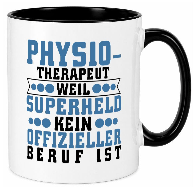 Offizieller Superheld lustiger Spruch Geschenk Humor Geschenkidee Tasse