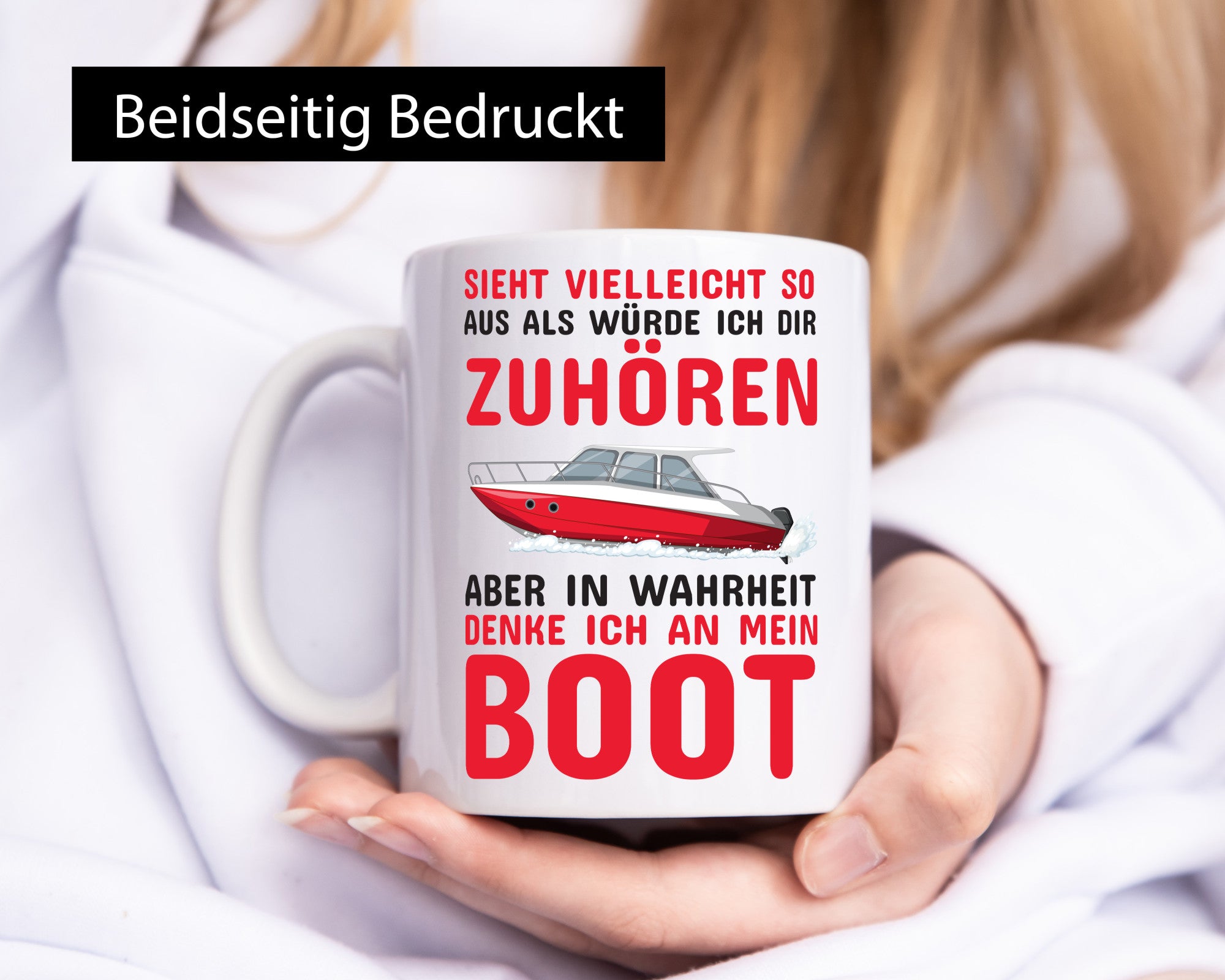 Bootbesitzer | Kapitän Tasse mein Boot lustig Humor Geschenkidee Geschenk
