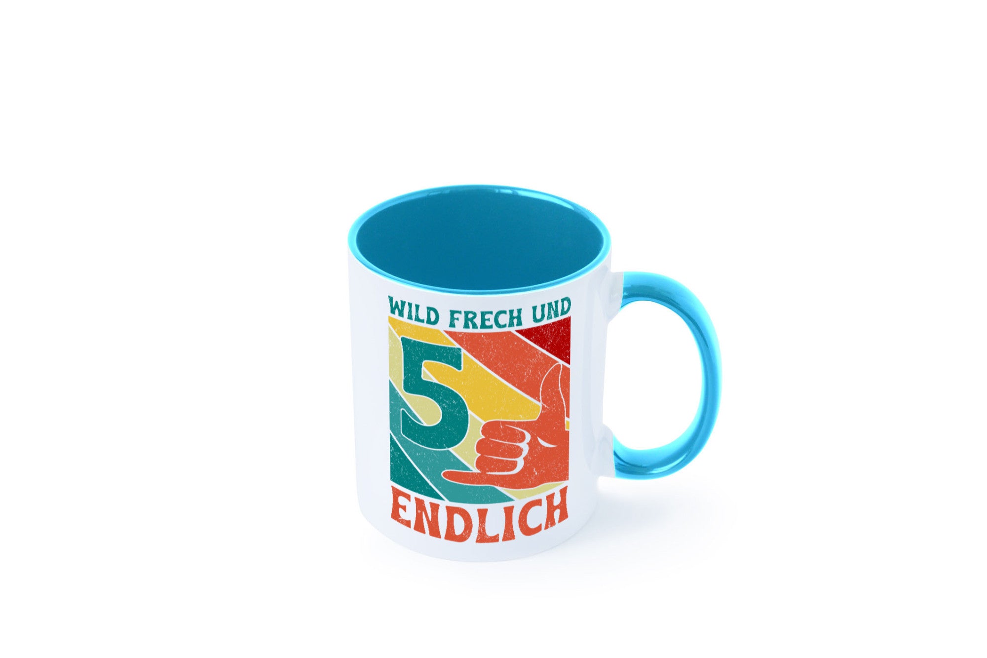 5. Geburtstag | 5 Jahre Wild und Frech Geschenk Geschenkidee lustiger Spruch