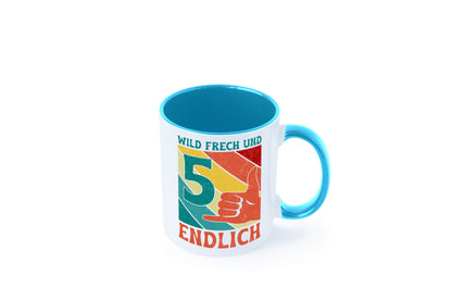 5. Geburtstag | 5 Jahre Wild und Frech Geschenk Geschenkidee lustiger Spruch