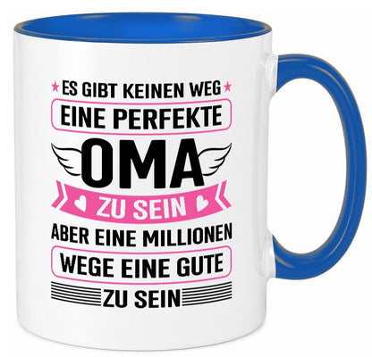 Ich bin eine gute Oma | Großmutter Beste der Welt lustiger Spruch Geschenk Tasse