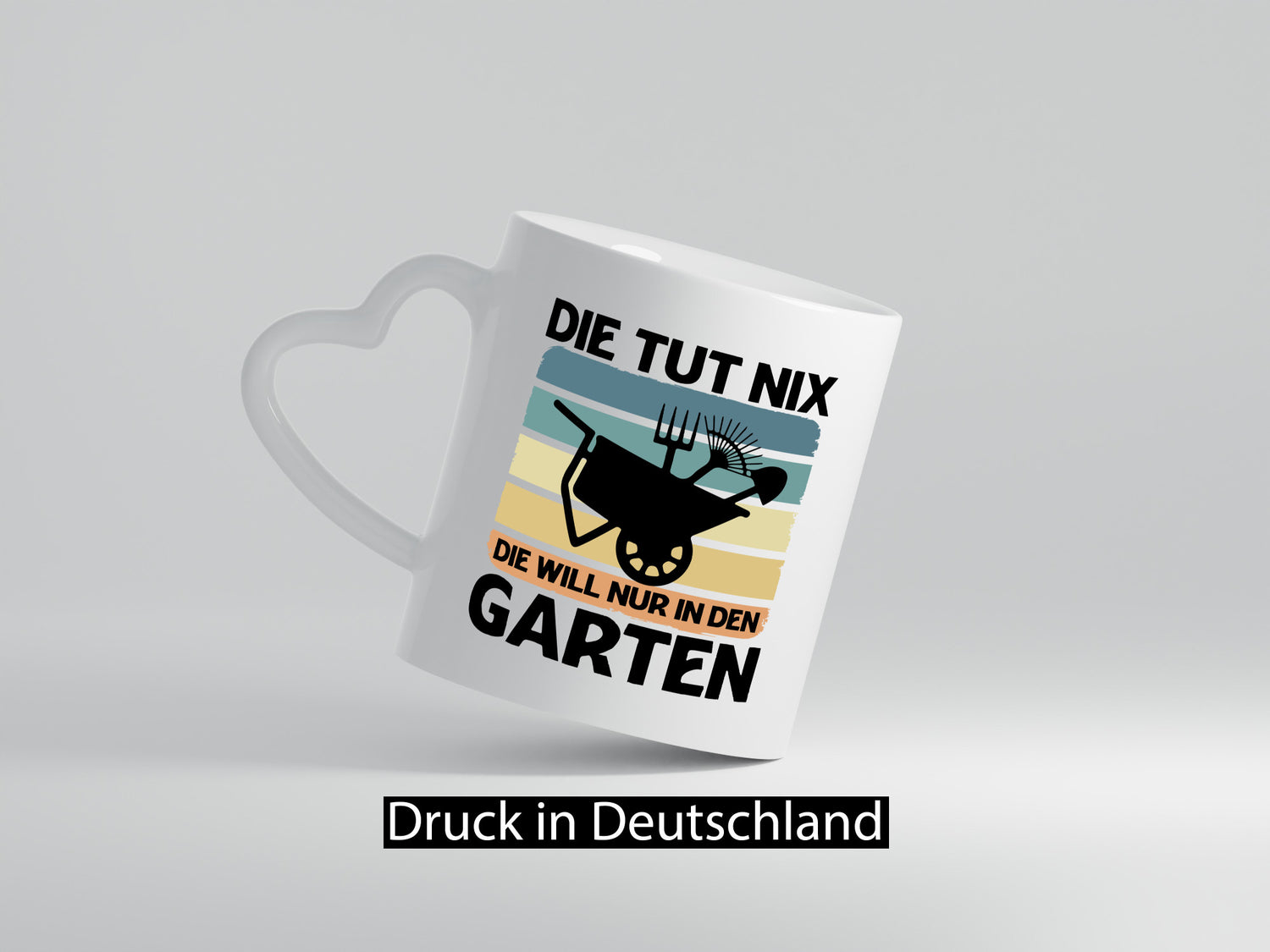 Die tut nix will nur in den Garten | Gärtnerin Geschenk Humor Geschenkidee