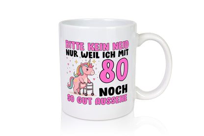 80. Geburtstag | 80 Jahre Mit noch so gut aussehen Geschenk Geschenkidee