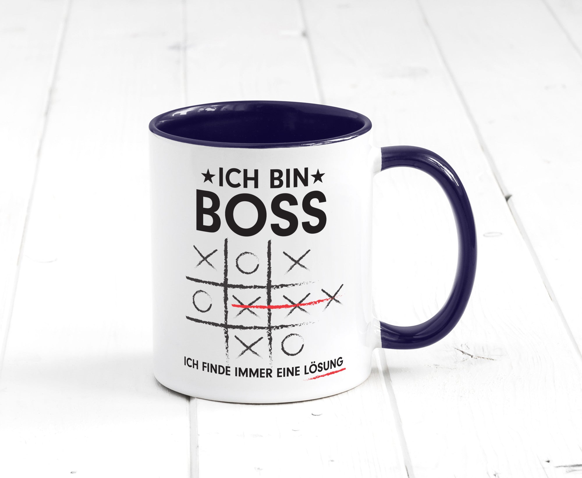 Lösung finden: Boss | Führungskraft Vorgesetzter v2 lustig Humor Geschenkidee