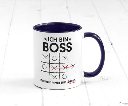 Lösung finden: Boss | Führungskraft Vorgesetzter v2 lustig Humor Geschenkidee