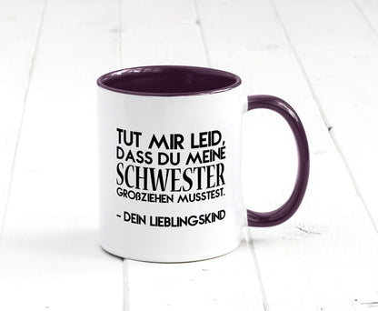 Lieblingskind | Eltern Schwester Kinder lustig Geschenk Humor Geschenkidee