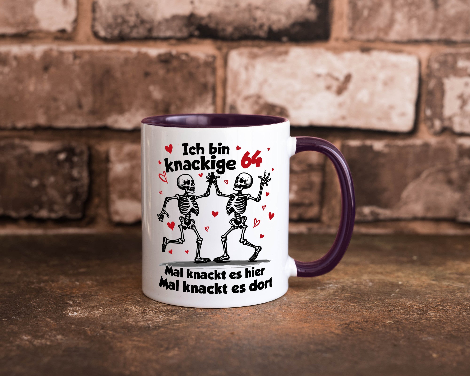 64. Geburtstag | Knackige 64 Ich bin alt v2 lustiger Spruch Geschenk