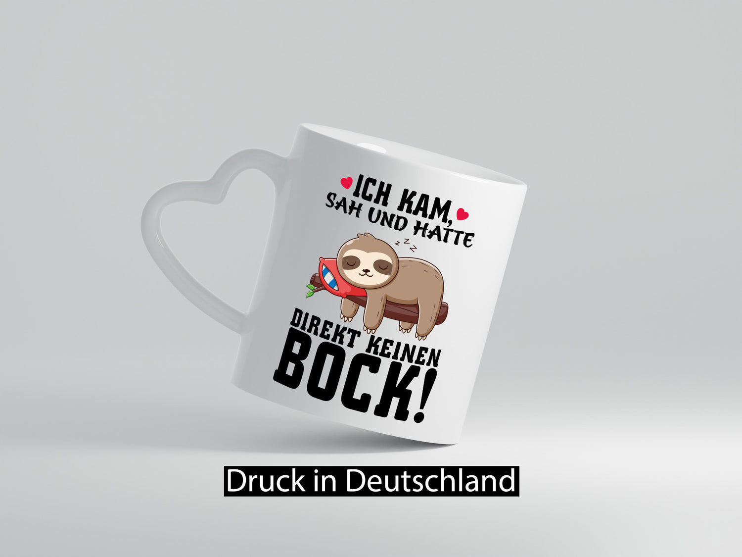 Ich habe kein Bock Geschenk Humor Geschenkidee lustiger Spruch Tasse