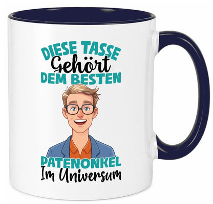 Im Universum: Patenonkel | Bester Onkel Geschenkidee Humor Tasse