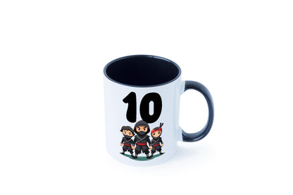 10. Geburtstag | 10 Jahre Ninja Humor Geschenkidee Tasse