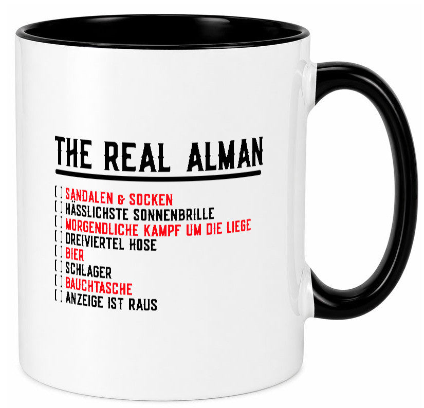 The Real Alman | Echte Deutsche Deutschland Stereotyp Geschenk Humor Tasse