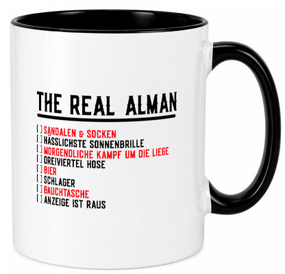 The Real Alman | Echte Deutsche Deutschland Stereotyp Geschenk Humor Tasse