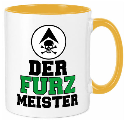 Der Furz Meister | Männer Tasse derber Humor Furzen lustiger Spruch Geschenk