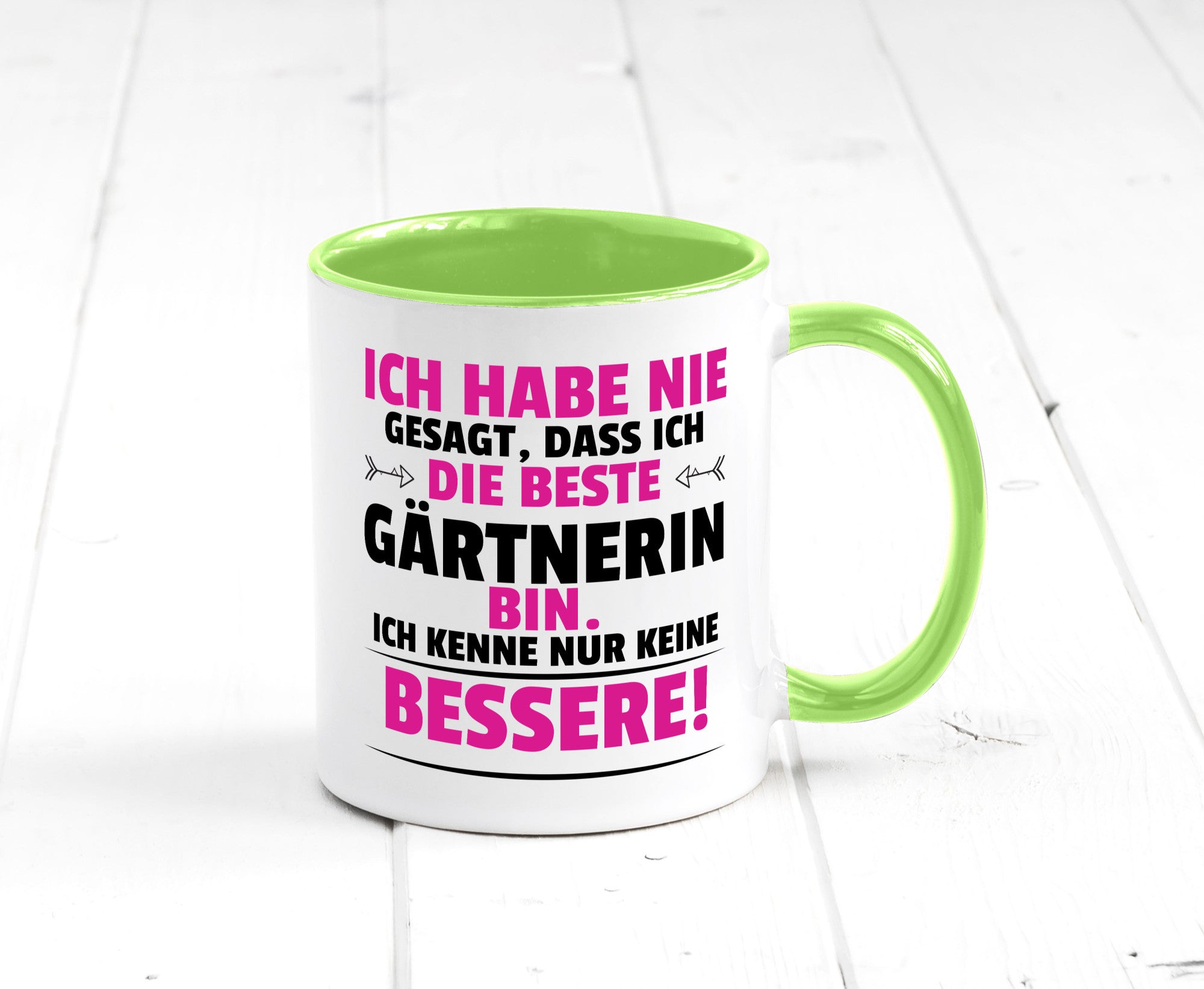 Die Beste Gärtnerin | Gartenbau lustiger Spruch Geschenk Humor Geschenkidee
