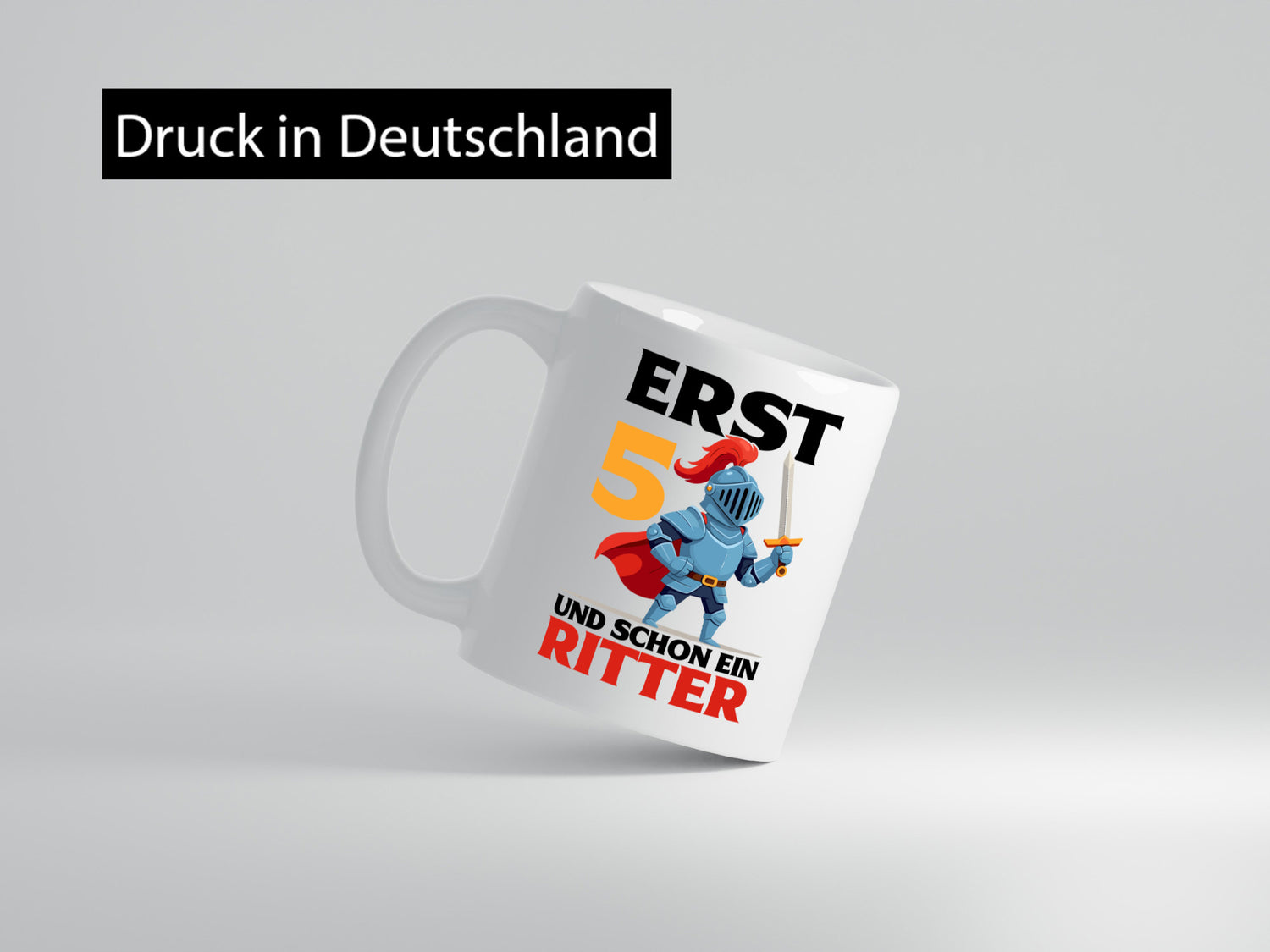 5. Geburtstag | 5 Jahre und schon ein Ritter Geschenk Geschenkidee lustiger