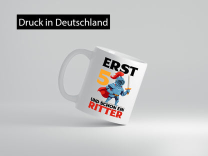 5. Geburtstag | 5 Jahre und schon ein Ritter Geschenk Geschenkidee lustiger