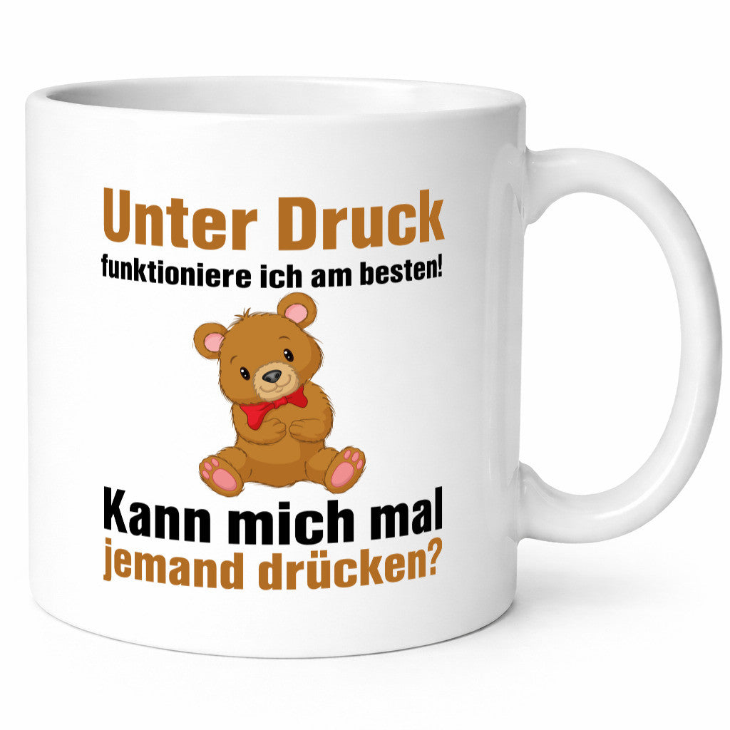 Teddy Umarmung | Teddybär Motiv Liebe Freundschaft lustig Humor Geschenkidee