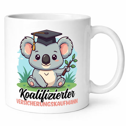 Koalifizierter Versicherungskaufmann | Kaufmann Geschenkidee Humor Tasse
