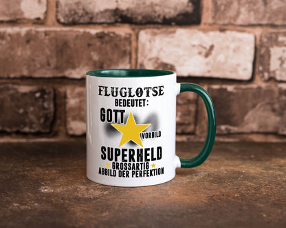 Bedeutung von Fluglotse | Flugverkehr Flughafen Geschenk Humor Geschenkidee