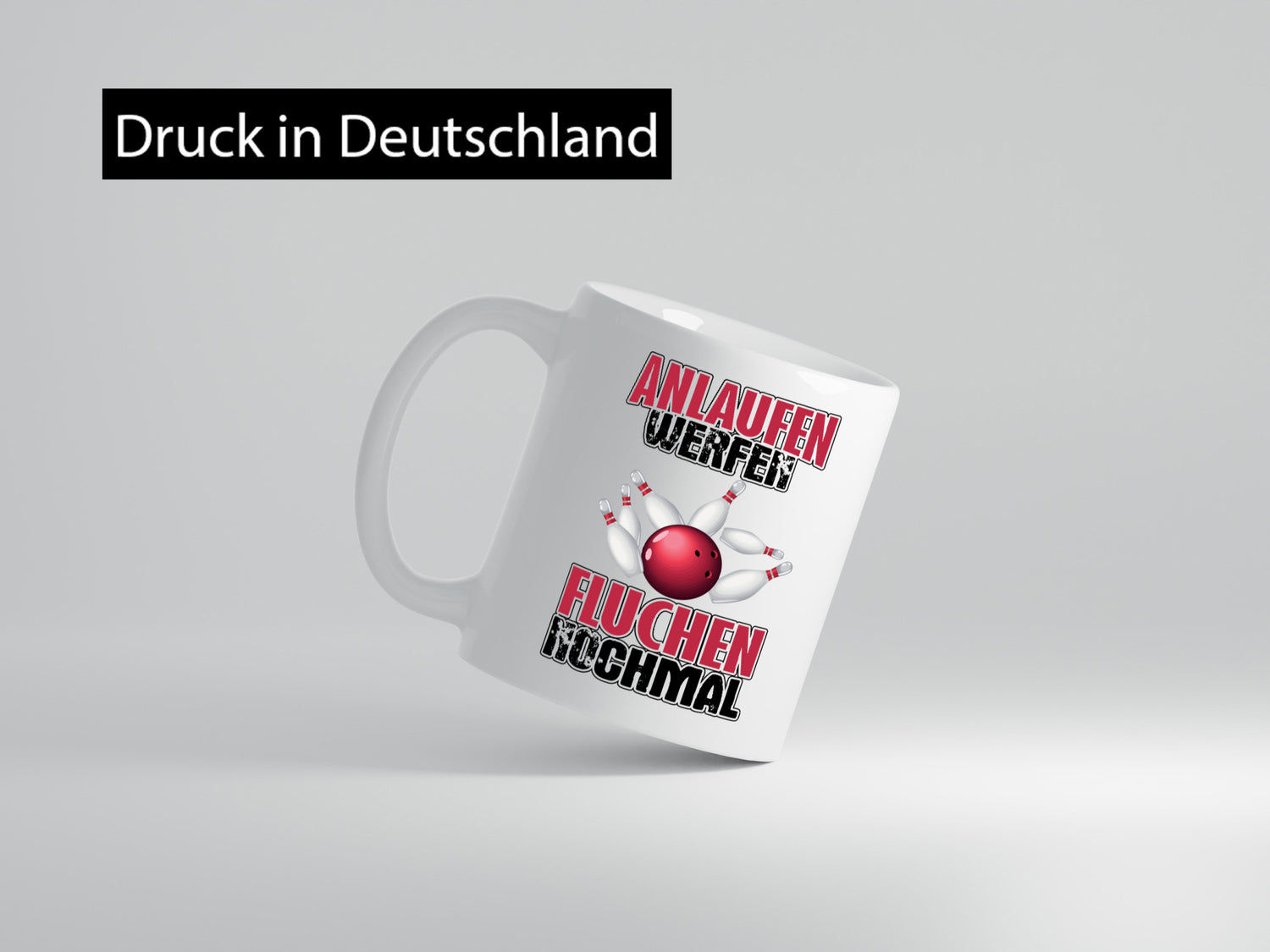 Bowling Tasse Geschenk Humor Geschenkidee lustiger Spruch
