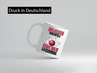 Bowling Tasse Geschenk Humor Geschenkidee lustiger Spruch