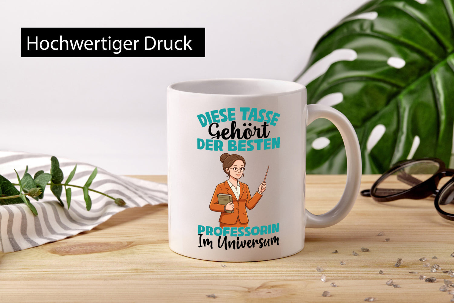 Im Universum: Professorin | Uni Universität lustiger Spruch Geschenk Humor