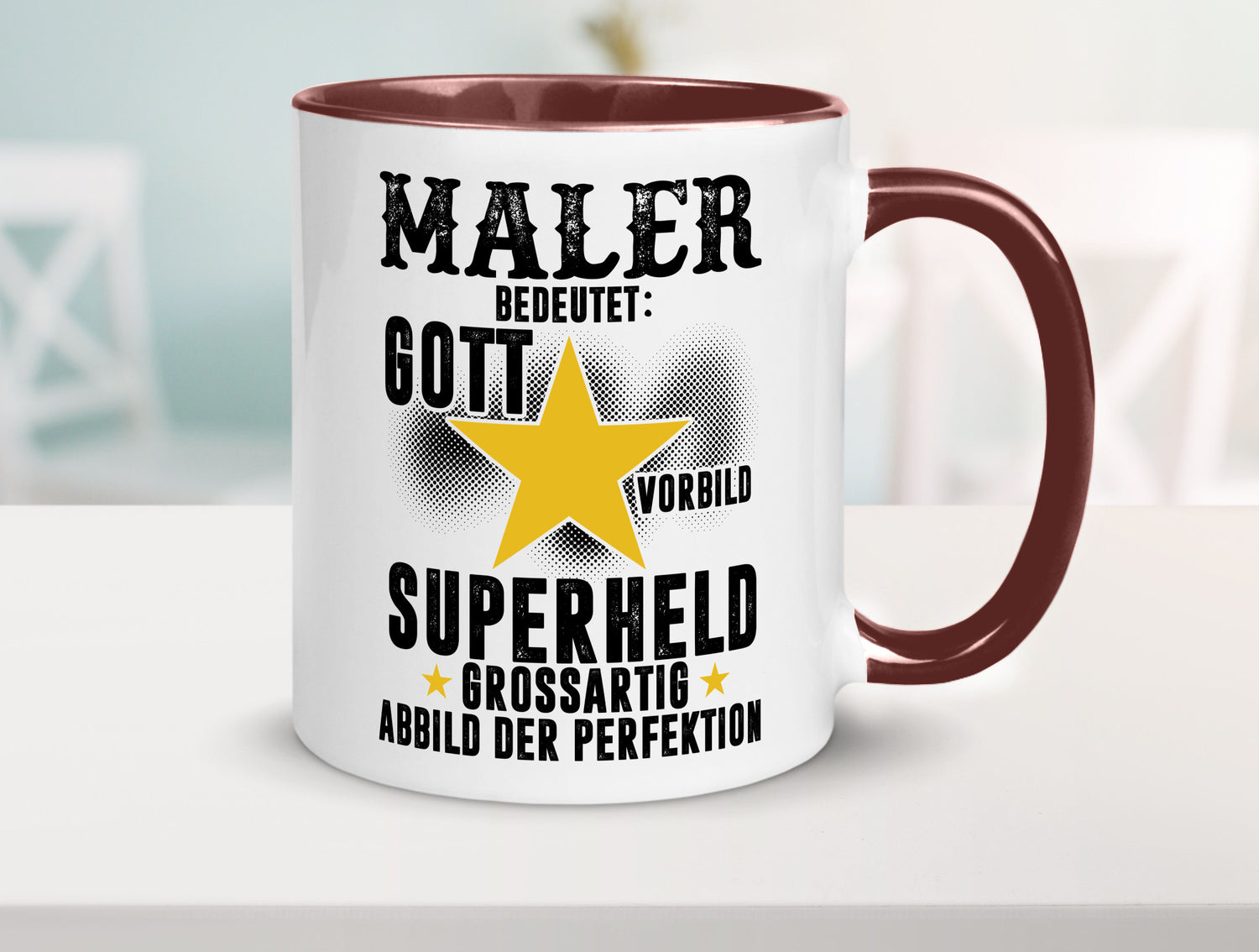 Bedeutung von Maler | Malerei Humor Geschenkidee Tasse