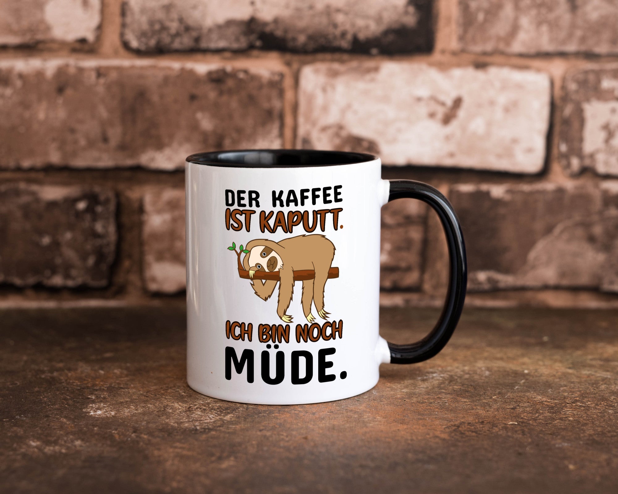 Der Kaffee ist kaputt v2 Geschenk Humor Geschenkidee lustiger Spruch Tasse
