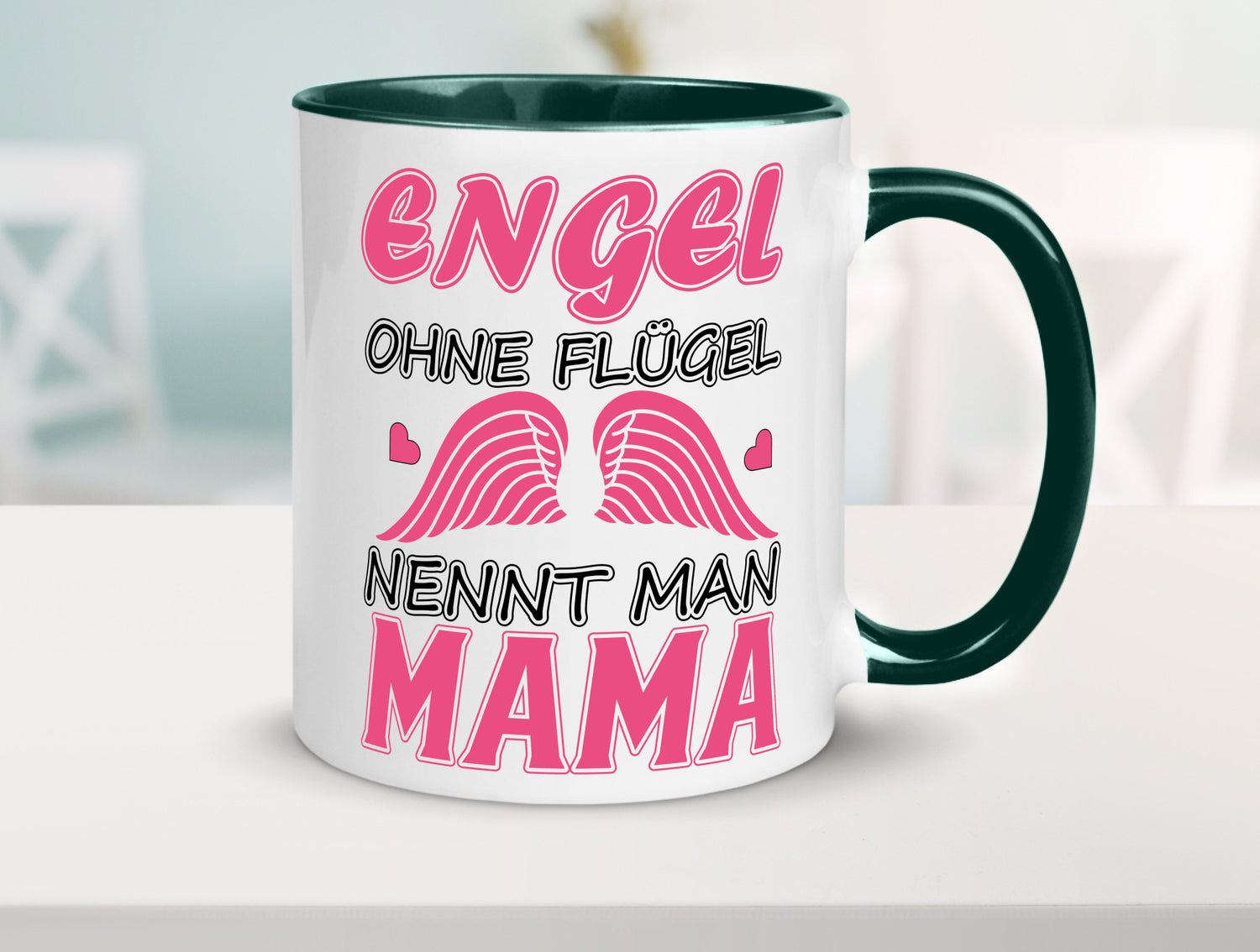 Mama Engel Humor Familie Geschenkidee Tasse