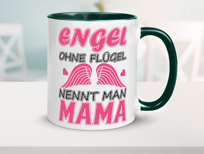 Mama Engel Humor Familie Geschenkidee Tasse