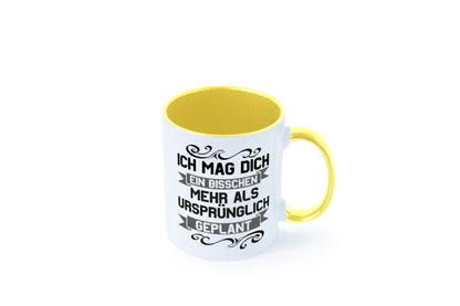 Ich mag dich mehr als geplant | Best Freinds Freundschaft Geschenkidee Humor
