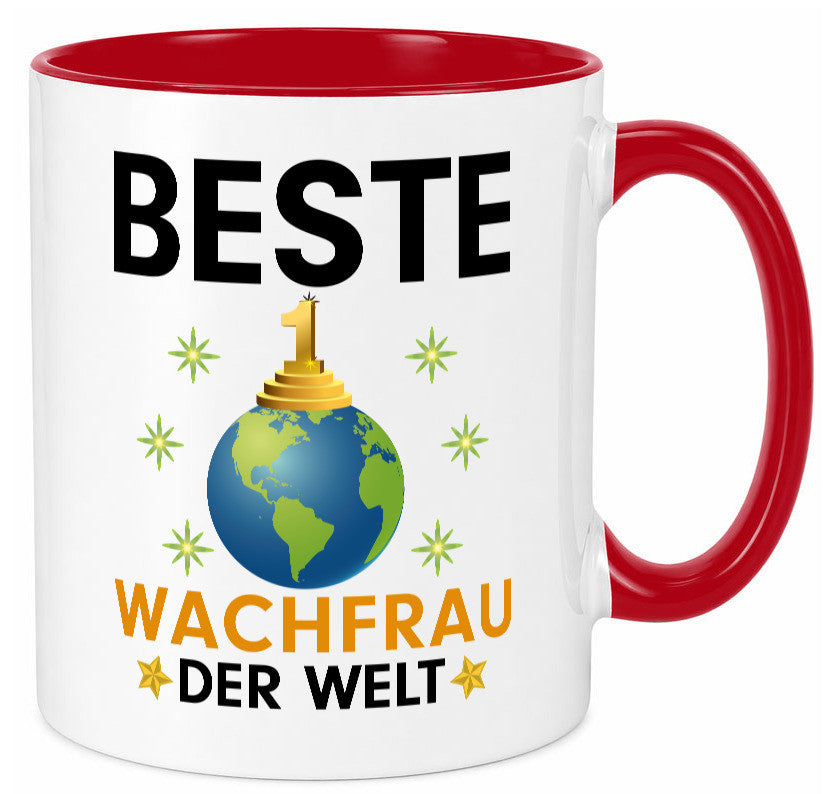 Welt Beste Wachfrau | Wachpersonal Nachtwächter Geschenk Humor Geschenkidee