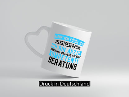 Ich bin Ärztin | lustiger Spruch kompetente Beratung lustig Humor Geschenkidee
