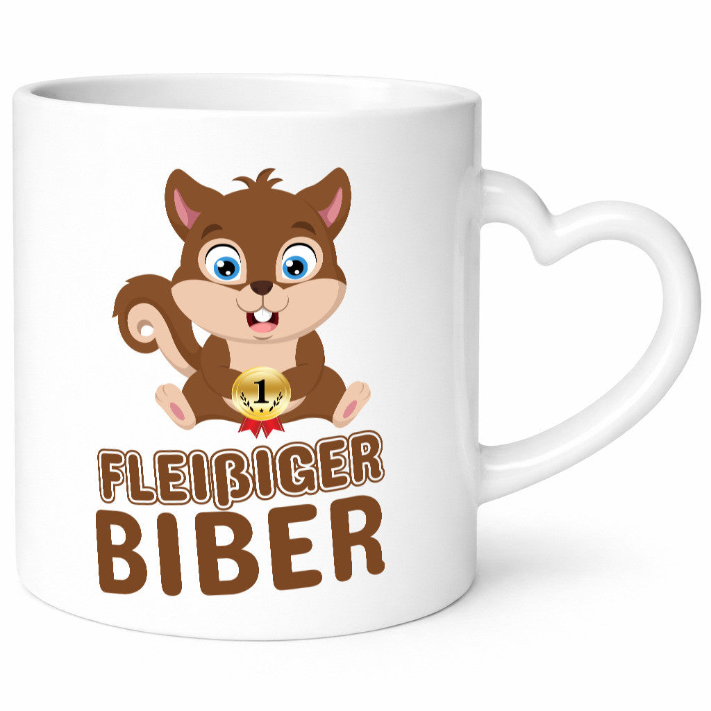 Hard-working Beaver | Motif Mug Kids Birthday Funny Gift Idea Present