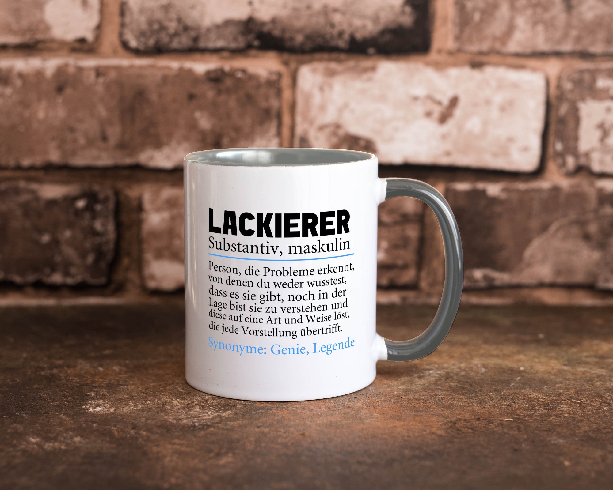 Lackierer | Beruf Spruch Definition lackieren lustiger Geschenk Arbeit Kollegen