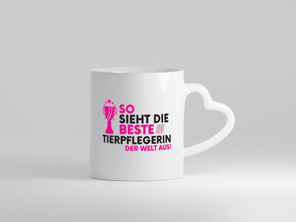 Die Weltbeste Tierpflegerin | Pflegeberuf Tierheim Humor Arbeit Kollegen Büro