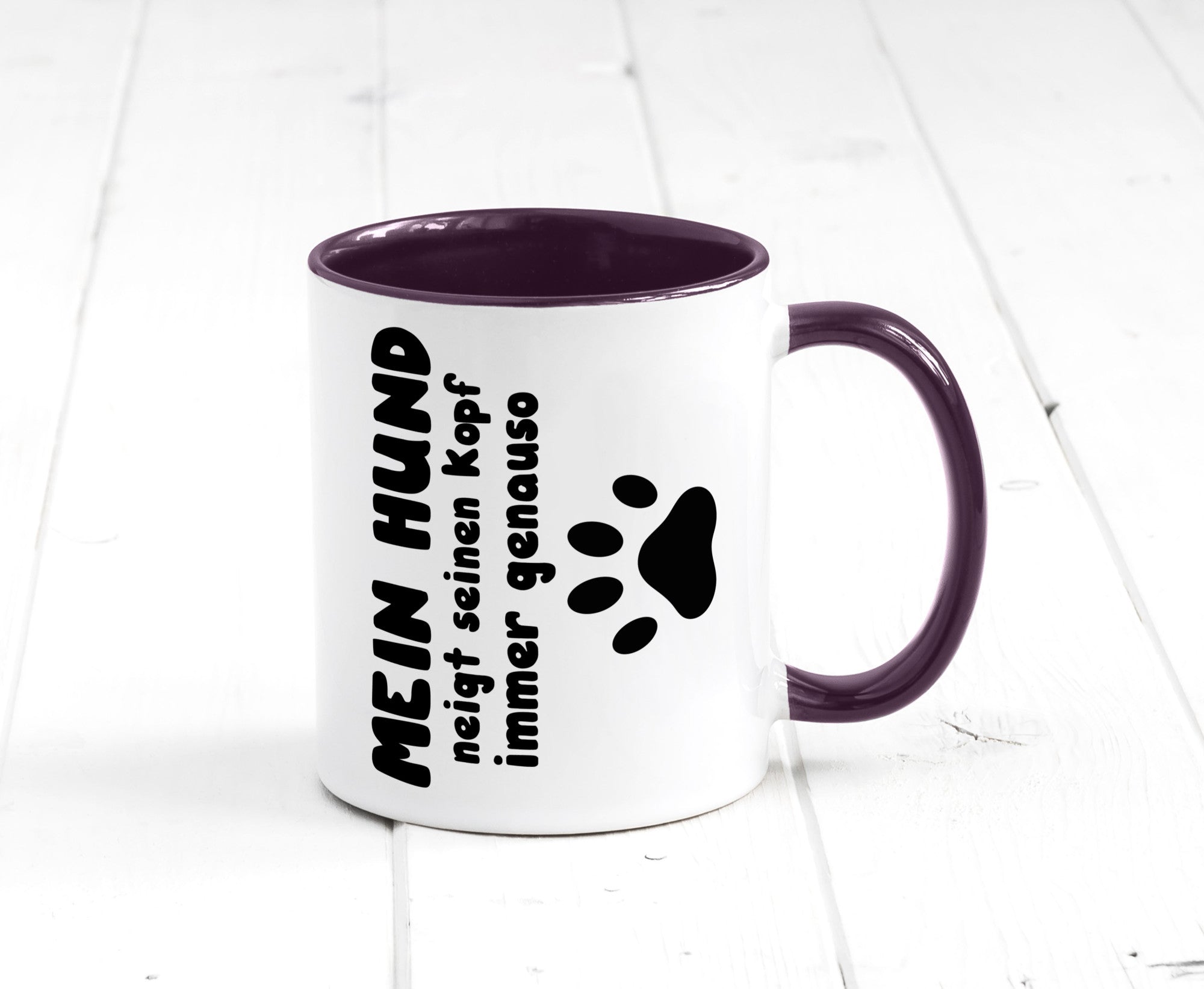 Mein Hund | lustige Tasse Hundebesitzer Humor lustiger Spruch Geschenk