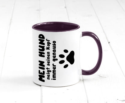 Mein Hund | lustige Tasse Hundebesitzer Humor lustiger Spruch Geschenk