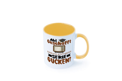 Abi Geschaft | Serie Gucken Bachlor Abitur Geschenk Humor Geschenkidee lustiger