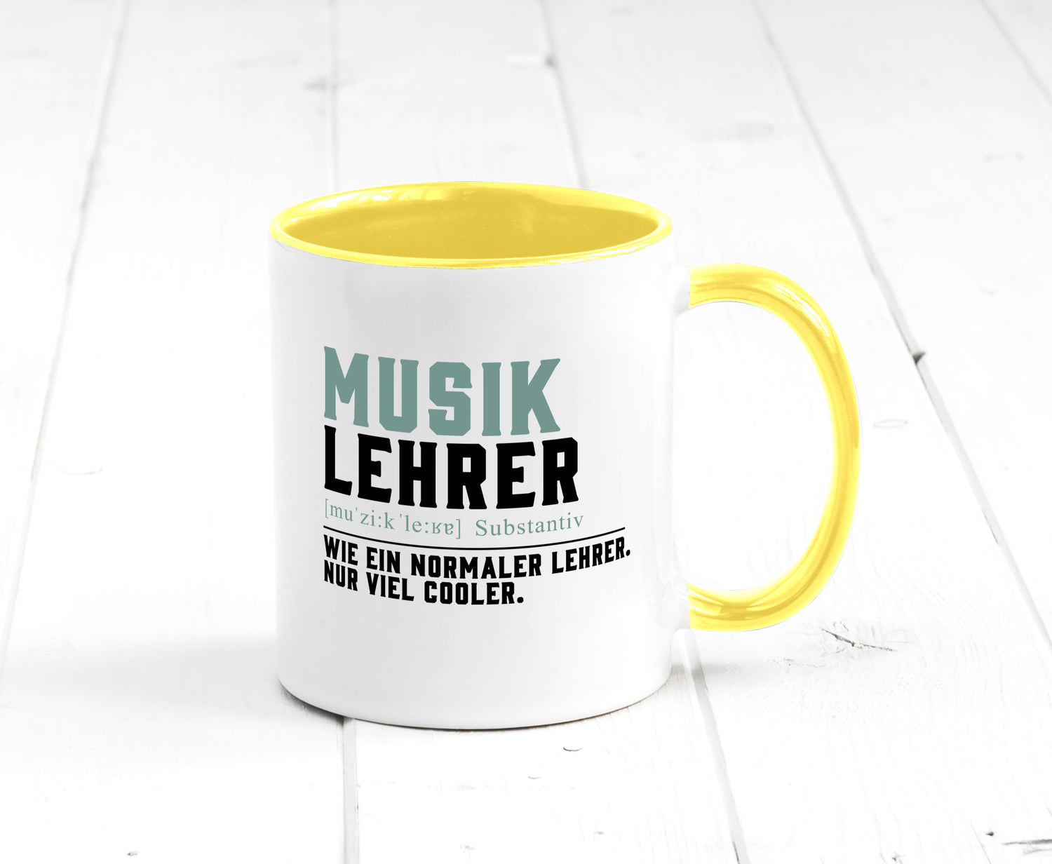 Musiklehrer | Lehrer Unterricht Lieblingslehrer Geschenkidee Humor Tasse