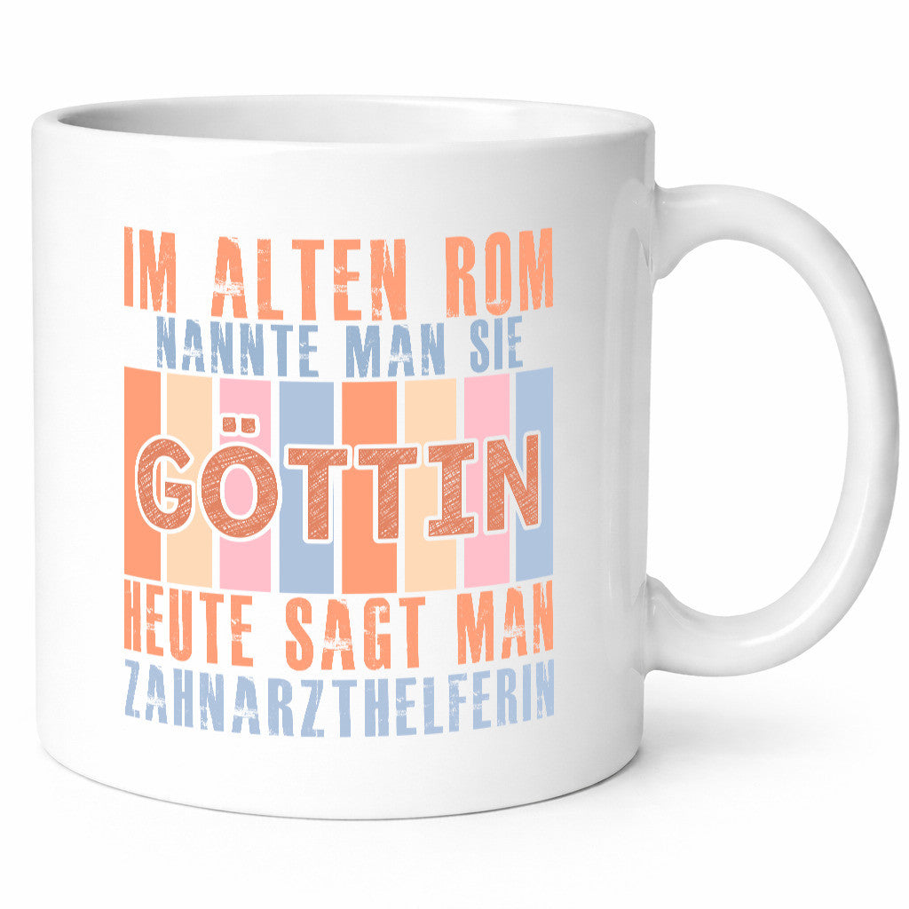 Heute sagt man: Zahnarzthelferin | Zahnmedizin Geschenk Humor Geschenkidee