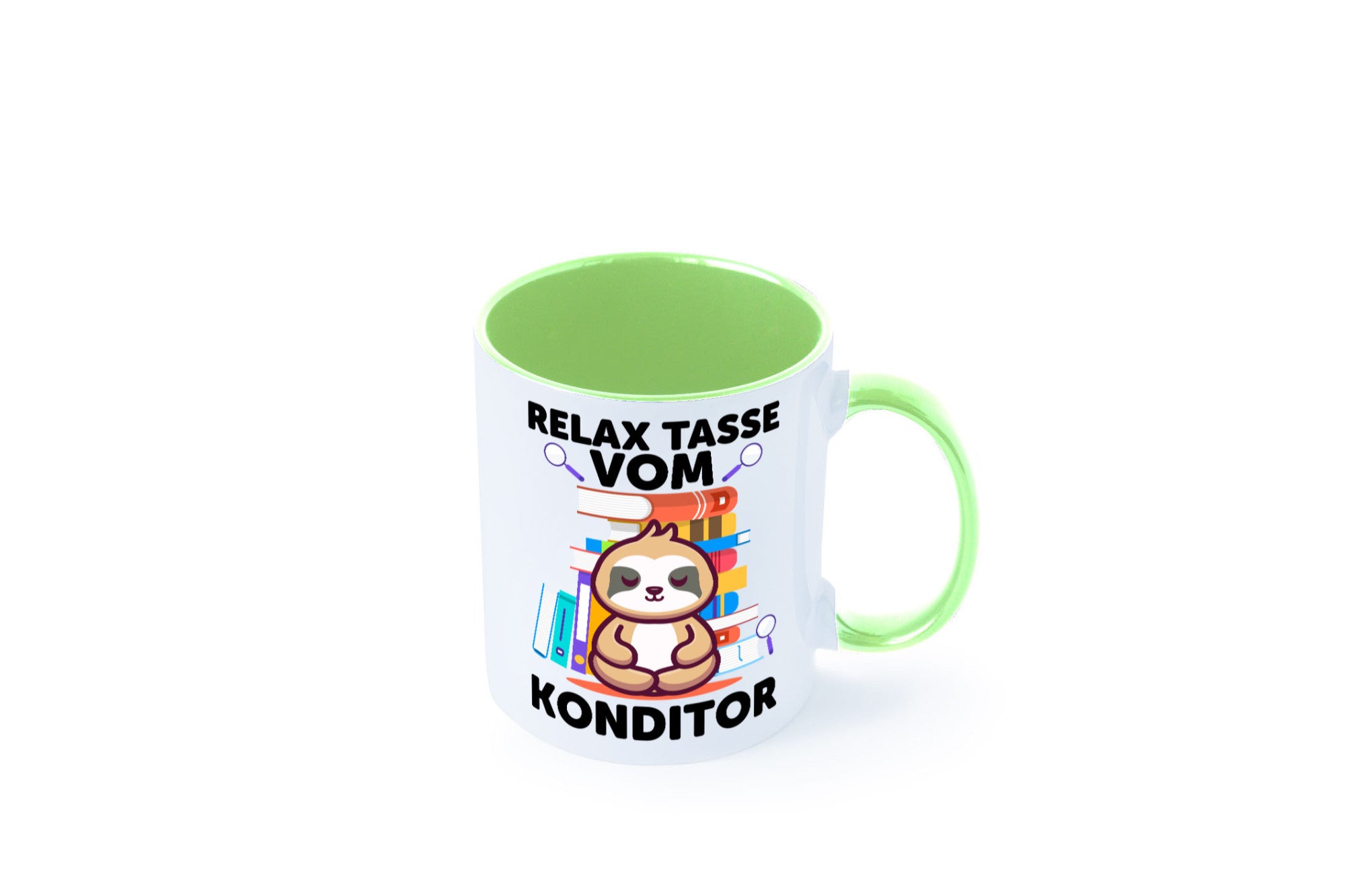 Relax Tasse: Konditor | Konditorei lustiger Spruch Geschenk Humor Geschenkidee