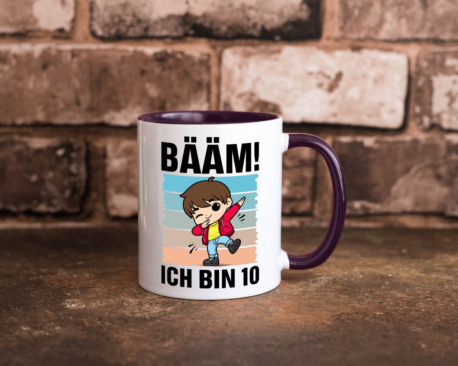 10. Geburtstag | Ich bin 10 Jahre Bäääm Dabbing Kind Humor Geschenkidee Tasse