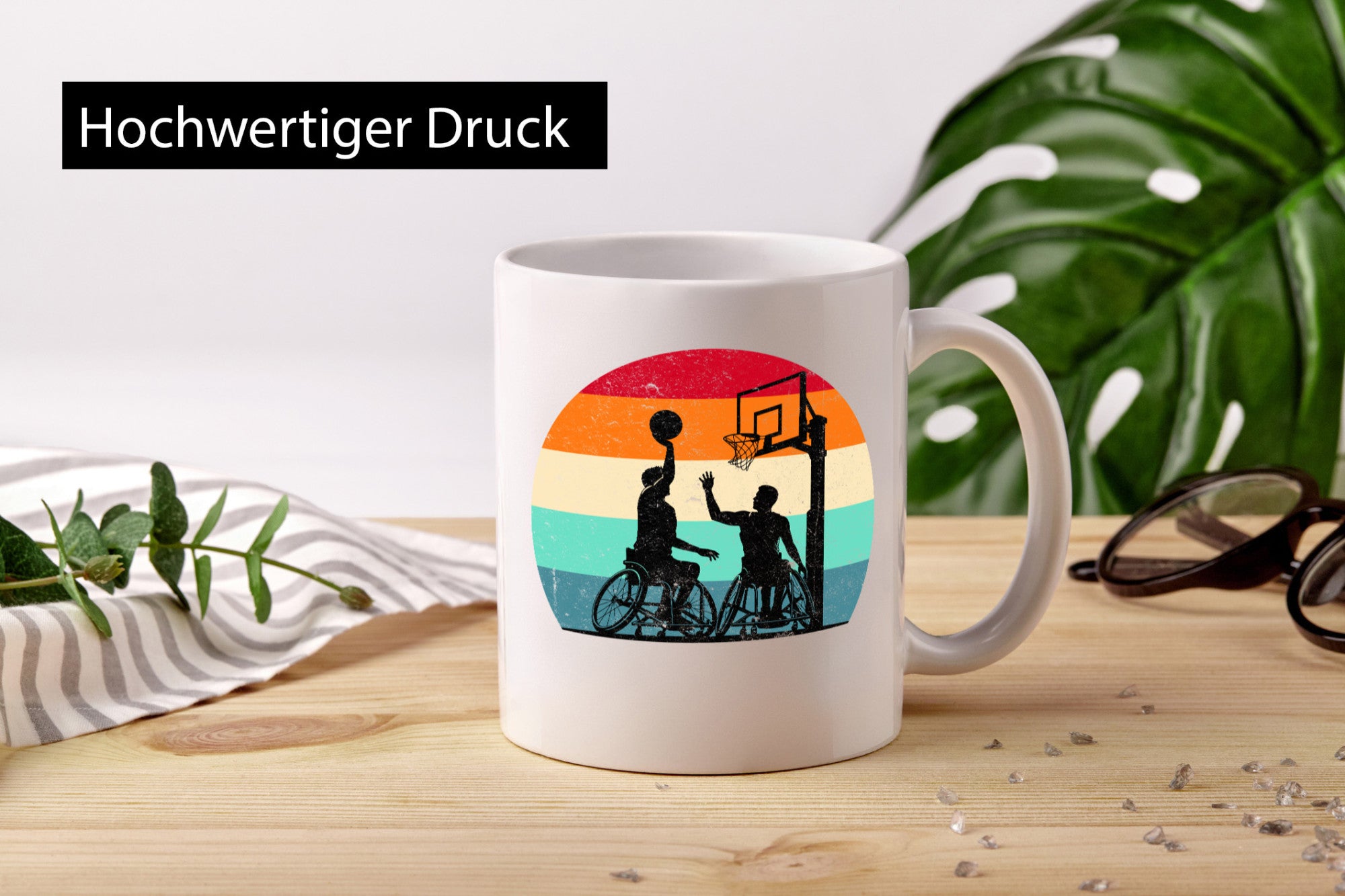 Rollstuhl Baskeball | Baskeballspieler Sport lustiger Spruch Geschenk Humor