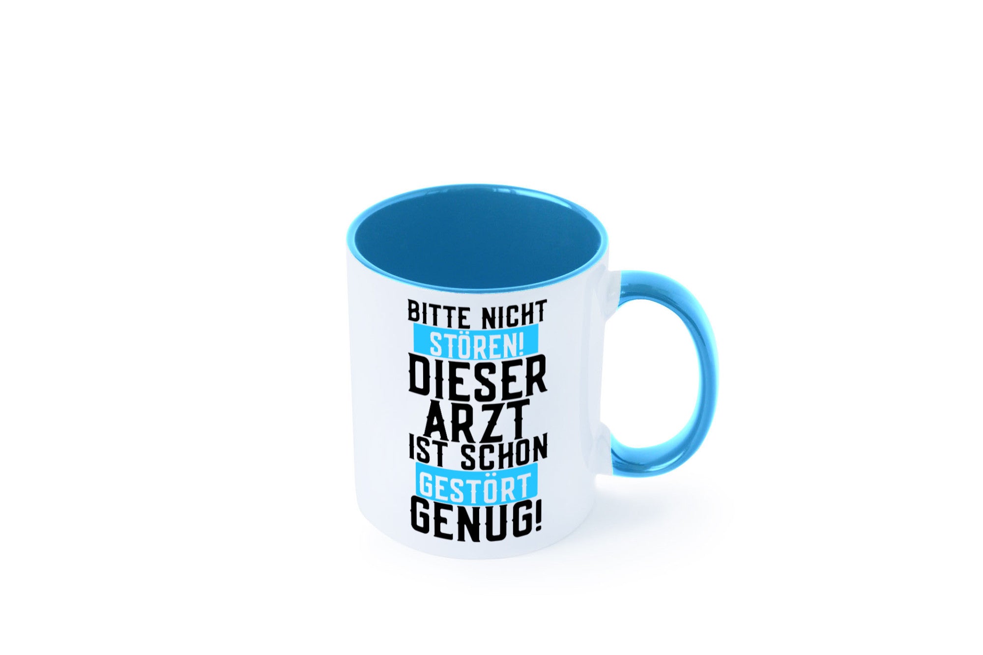 Bitte nicht stören | gestörter Arzt Sarkasmus Klinik Geschenkidee Humor Tasse