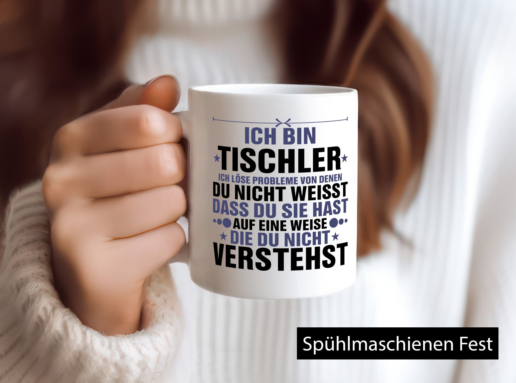Löse Probleme: Tischler | Handwerk Beruf Tischlerei Humor Arbeit Kollegen Büro