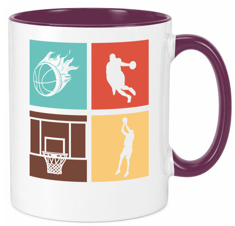 Basketball | Sportfan Slam Dunk Teamplayer NBA Humor Geschenkidee Tasse